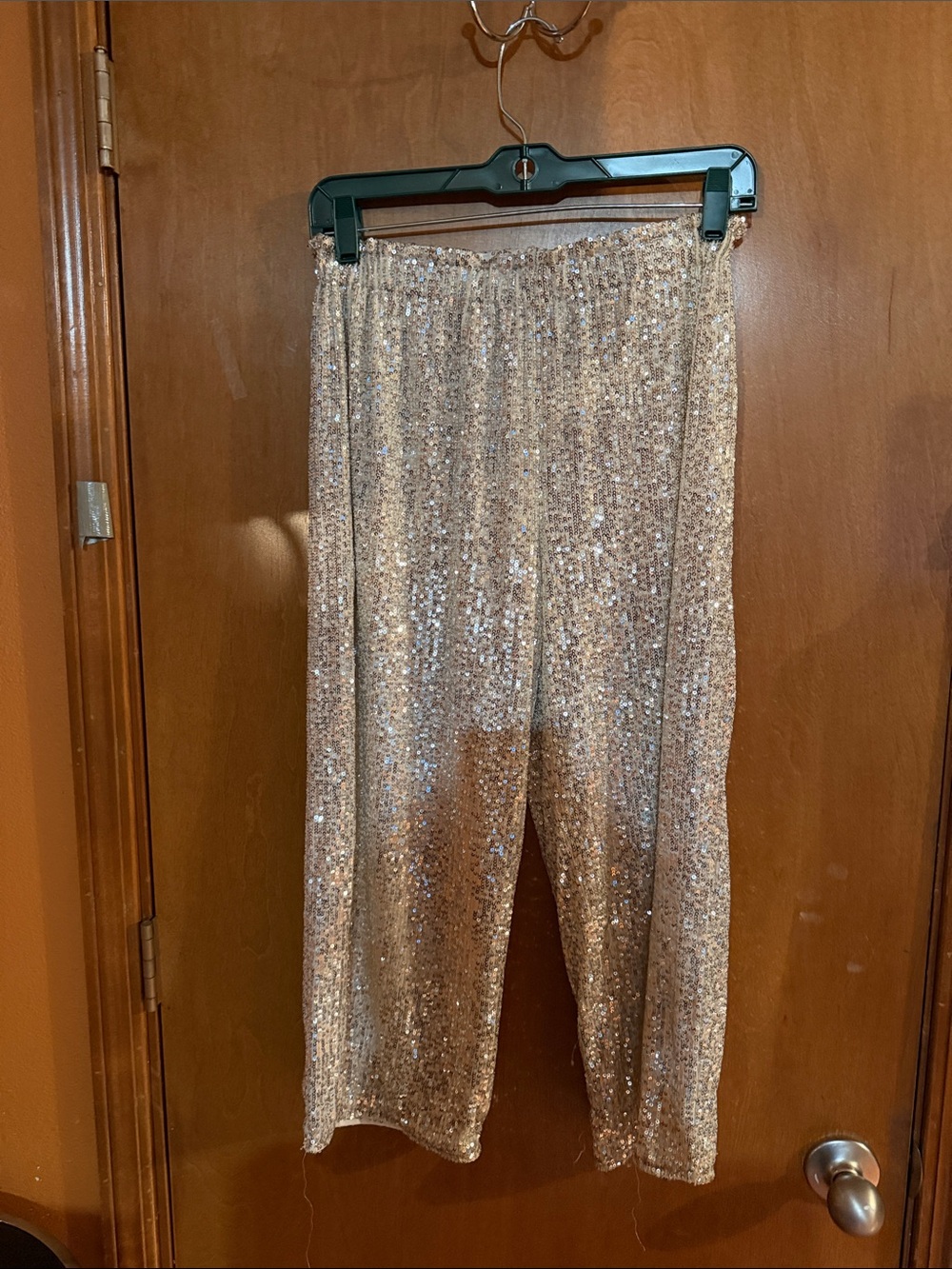 Cat & Jack Silver Sequin Pants for Kids